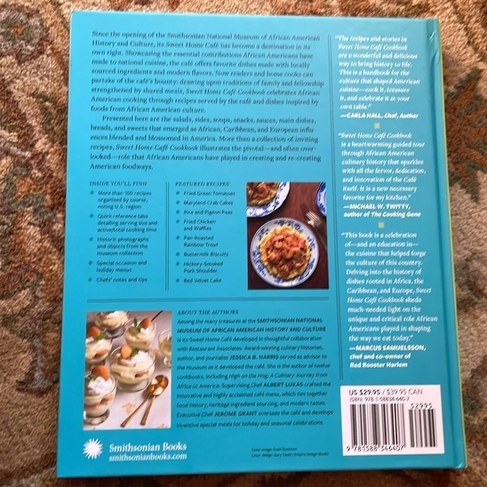 Sweet Home Cafe Smithsonian Cookbook